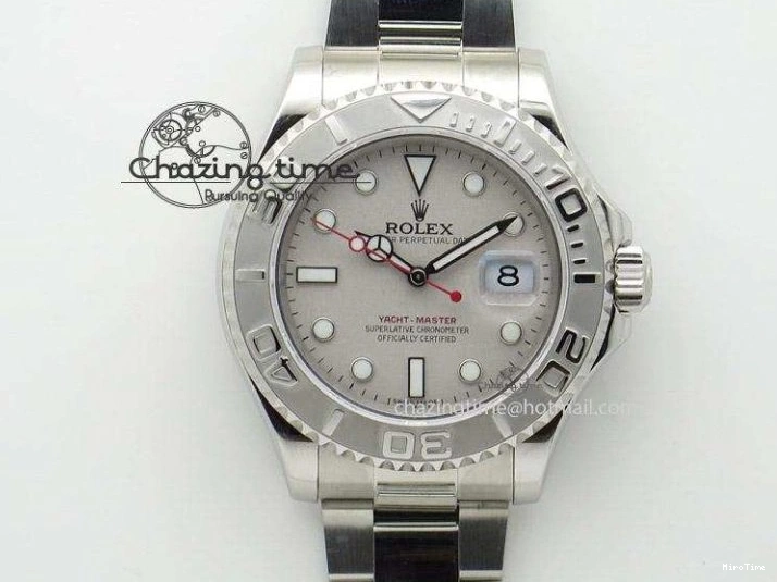 MiroTime 0302 DateJust 41 126334 Clean 1:1 Best Edition 904L Steel Gray Roman Dial on Oyster Bracelet VR Thermal 2430